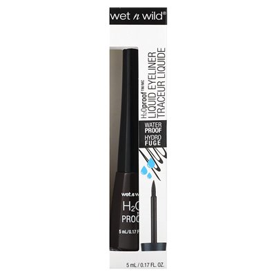 Wet n Wild, H2oproof, flüssiger Eyeliner, 880 Dunkelbraun, 5 ml (0,17 fl. oz.)