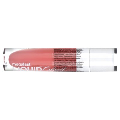 Wet n Wild, megalast, ciekł Catsuit, szminka o wysokiej błyszczącej, 941B brzoskwiniowa ukradła mój wygląd, 0,2 uncji (5,7 g)