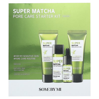 Some by MI, Super Matcha Por Care Kit, Edition, 4-piece set Some by MI, Super Matcha Por Care Kit, Edition, 4-piece set