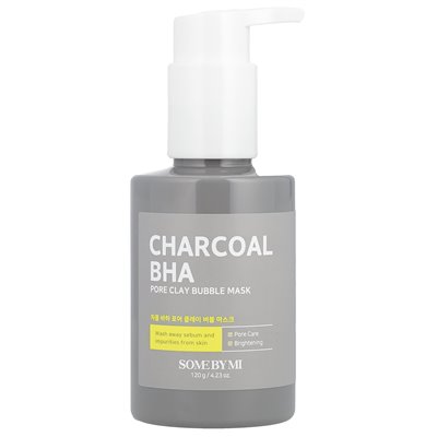 Some by MI, Charcoal BHA, Porenblasen-Tonerde, 120 g (4,23 oz.)