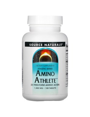 Source Naturals, Athletic Series, Amino Athlete, 1000 mg, 100 Tabletten