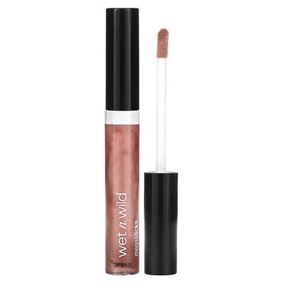 Wet n Wild, Megaslicks, Lipgloss, Beerenbraun 554b, 0,2 fl oz (6 ml)