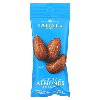 Sahale przekąski, migdały w Kalifornii, suche pieczone, 9 opakowań, 1,5 uncji (42,5 g)