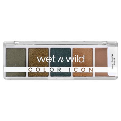 Wet n Wild, Color Icon, 5-pan Eyeshadow Palette, 1114072 My Lucky Charm, 0.21 oz (6 g)