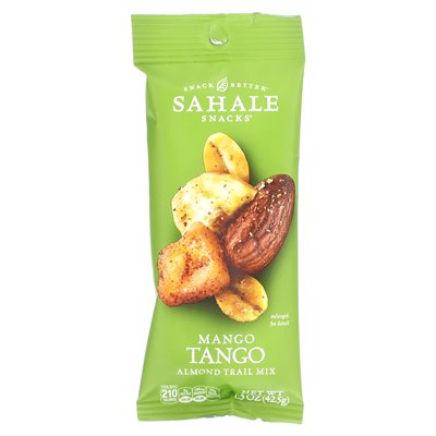 Sahale Snacks, Mango Tango Almond Trail Mix, 9 opakowań, 1,5 uncji (42,5 g)