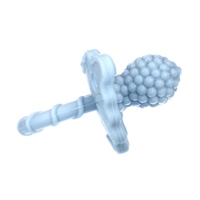 Razbaby, Raz-Bere Teether, 3 miesiące+, niebieski, 1 liczba