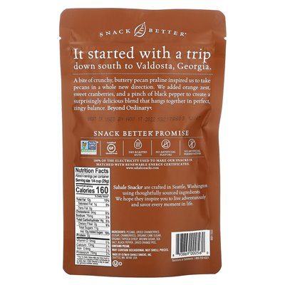 Sahale Snacks, Glazed Mix, Valdosta Pecan, 4 uncje (113 g)