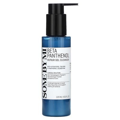 Some by Mi, Beta Panthenol Repair Gel Cleanser, 4.05 Fl Oz (120 ml)