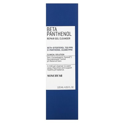 Some by Mi, Beta Panthenol Repair Gel Cleanser, 4.05 Fl Oz (120 ml)
