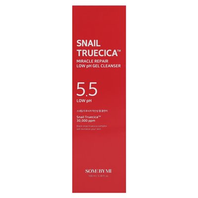 Some by Mi, Snail Truecica, Miracle Low Ph Gel Cleanser, 3.38 Fl Oz (100 ml)
