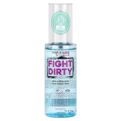 Wet n Wild, Fight Dirty, Detox Staction Spray, 2,2 Fl Oz (65 ml) Wet n Wild, Fight Dirty, Detox Staction Spray, 2,2 Fl Oz (65 ml)