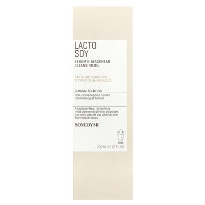 Niektóre autorstwa MI, Lacto Soy, Sebum &amp Blackhead olej oczyszczający, 6,76 fl oz (200 ml)