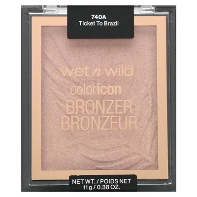 Wet n Wild, Color Icon, Bronzer, 740A Ticket to Brazil, 0.38 oz (11 g)