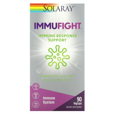Solaray, Immufight, Obsługa odpowiedzi immunologicznej, 90 Vegcaps