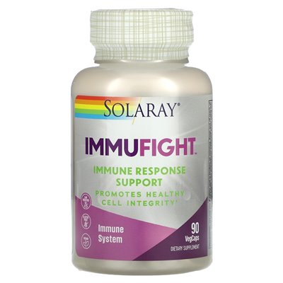 Solaray, Immufight, Unterstützung der Immunantwort, 90 vegetarische Kapseln