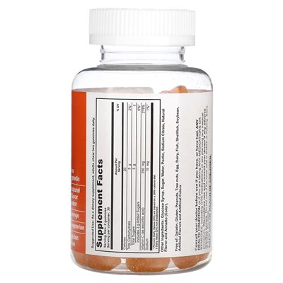T-RQ, Adult Gummy, Vitamin C, Orange, 60 Gummies T-RQ, Adult Gummy, Vitamin C, Orange, 60 Gummies