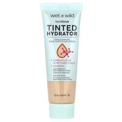 Wet n Wild, Barefocus, tinted hydrator, 1114062 light, 0.91 fl oz (27 ml)