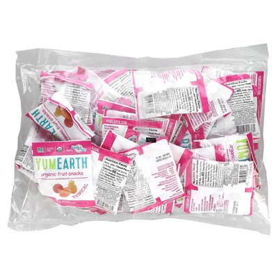Yumearth, organiczne przekąski owocowe, tropikalne, 35 paczek, 0,7 uncji (19,8 g)