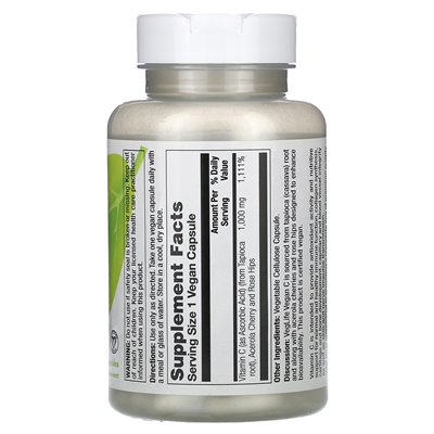 VegLife, Non-GMO Vegan C, 1,000 mg, 90 Vegan Capsules VegLife, Non-GMO Vegan C, 1,000 mg, 90 Vegan Capsules