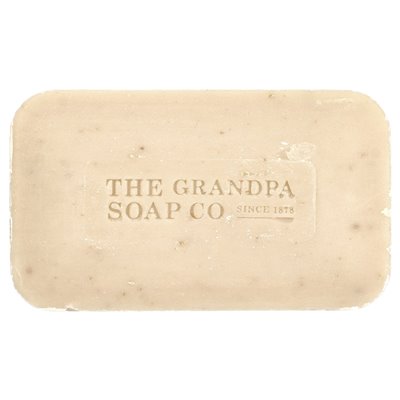 The Grandpa Soap Co., Face & Body Bar mydel, płatki owsiane, 4,25 uncji (120 g) The Grandpa Soap Co., Face & Body Bar mydel, płatki owsiane, 4,25 uncji (120 g)