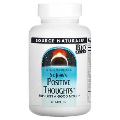 Source Naturals, Pozytywne Myśli Św. Jana, 45 tabletek Source Naturals, Pozytywne Myśli Św. Jana, 45 tabletek