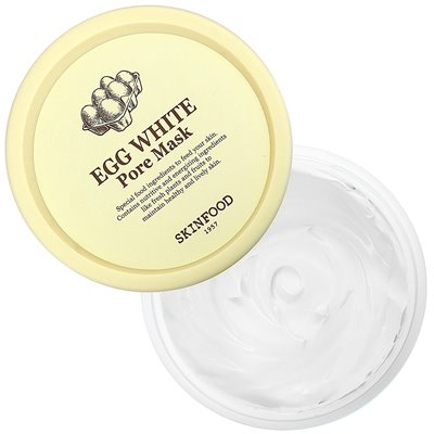 SkinFood, maska piękności w białych białych jajach, 4,23 uncji (120 g) SkinFood, maska piękności w białych białych jajach, 4,23 uncji (120 g)