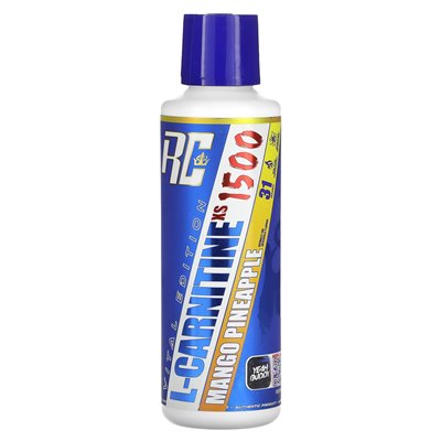 Ronnie Coleman, Vital Edition, L-Carnitine XS 1500, Mango Pineapple, 16 Fl Oz (473,28 ml)