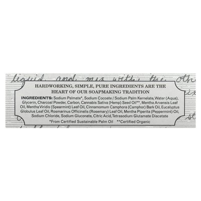 The Grandpa Soap Co., Face & Body Bar Soap, węgiel drzewny, 4,25 uncji (120 g) The Grandpa Soap Co., Face & Body Bar Soap, węgiel drzewny, 4,25 uncji (120 g)