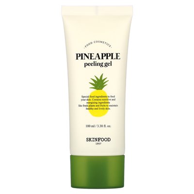 SkinFood, Peeling Gel, ananas, 3,38 Fl Oz (100 ml) SkinFood, Peeling Gel, ananas, 3,38 Fl Oz (100 ml)