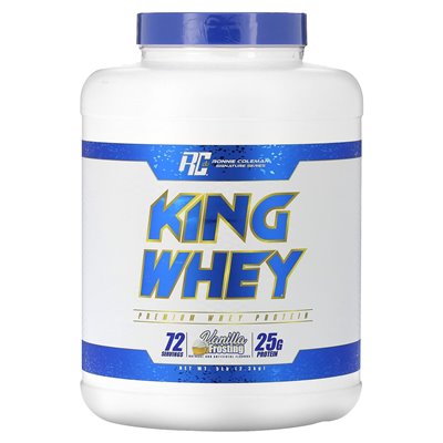 Ronnie Coleman, Signature Series, King Whoy, Vanilla Fruszcz, 5 funtów (2,3 kg)