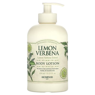 SkinFood, balsam do ciała, werbena cytrynowa, 15,21 fl oz (450 ml) SkinFood, balsam do ciała, werbena cytrynowa, 15,21 fl oz (450 ml)