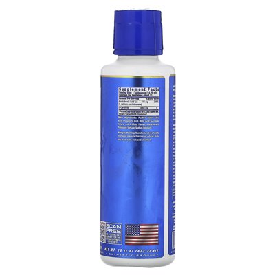 Ronnie Coleman, Vital Edition, L-Carnitin XS 3000, Blue Razz, 16 Fl Oz (473,28 ml)