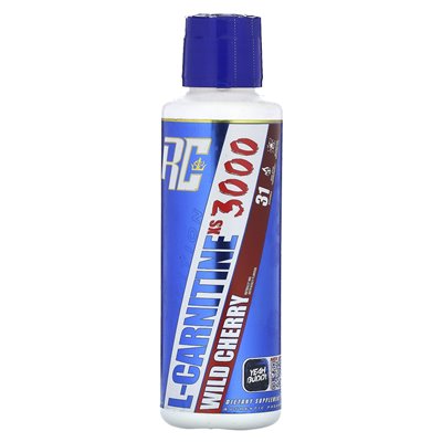 Ronnie Coleman, Vital Edition, L-Carnitine XS 3000, Wild Cherry, 16 Fl Oz (473,28 ml)