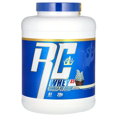 Ronnie Coleman, Vital Edition, Whey XS, Vanilla Ice Cream, 5 funtów (2,26 kg) Ronnie Coleman, Vital Edition, Whey XS, Vanilla Ice Cream, 5 funtów (2,26 kg)