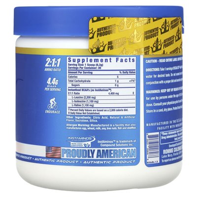 Ronnie Coleman, Vital Edition, BCAA XS, Guave-Nektarine, 6,67 oz (189 g)