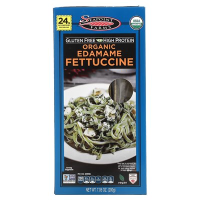 Seapoint Farms, Bio-Edamame-Fettuccine, 7,05 oz (200 g)