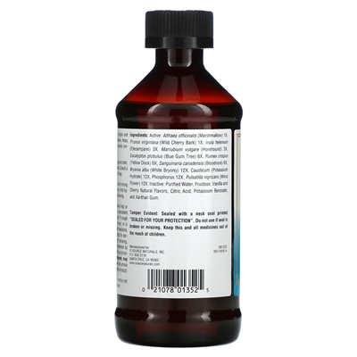 Źródło Naturals, Wellness, Syrop Kaszel, 8 Fl Oz (236 ml)