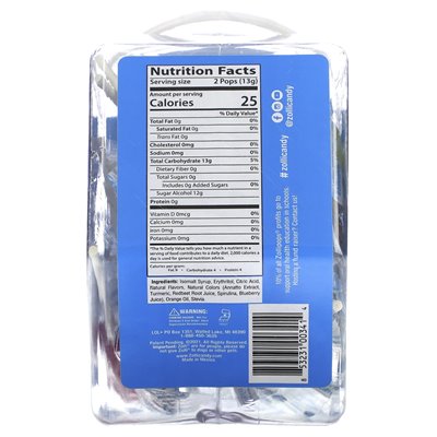 Zollipops, Clean Teeth Pops, sortiert, 5,2 oz, ca. 23 Pops