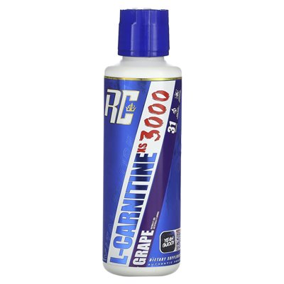 Ronnie Coleman, Vital Edition, L-Carnitin XS 3000, Traube, 16 fl oz (473,28 ml)