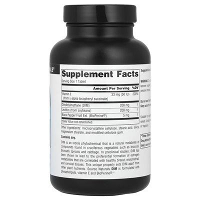 Źródło Naturals, Dim, 200 mg, 120 tabletek