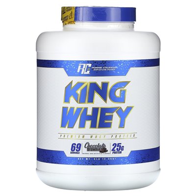 Ronnie Coleman, Signature Series, King Whey, Chocolate Brownie, 5 funtów (2,3 kg)