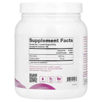 Theralogix, Ovasitol, 14,12 uncji (400 g)