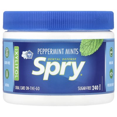 Xlear, Spry®, Minzbonbons, 240 Stück, (144 g)