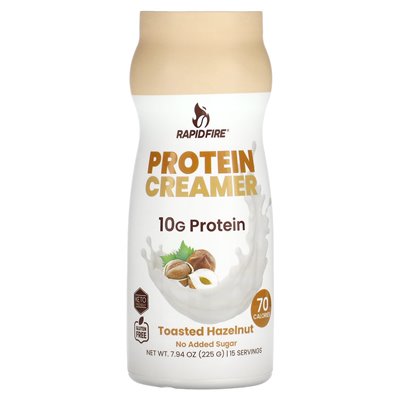 Rapidfire, Protein Cream, Roasted Hazelnuts, 7.94 oz (225 g)