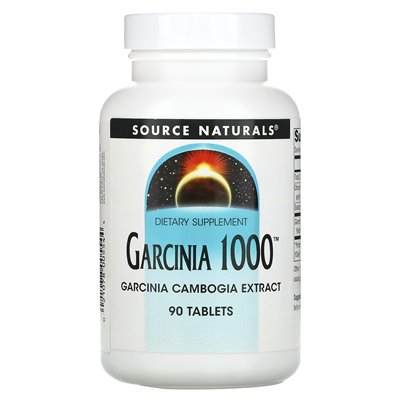 Source Naturals, Garcinia 1000, 90 Tablets