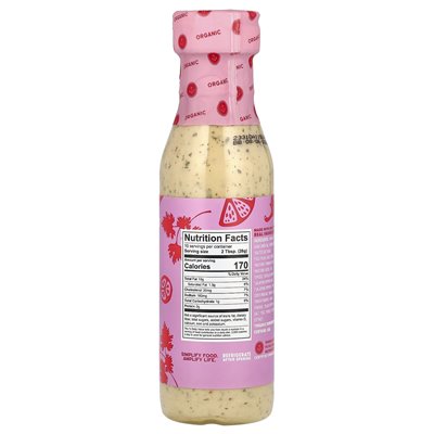 Tessemae, Pantry, Organic Sauce and Dip, Buffalo Ranch, 10 Fl Oz (296 ml)