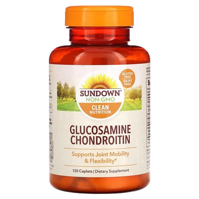 Sundown Naturals, Glucosamine Chondroitin, 120 Caplets Sundown Naturals, Glucosamine Chondroitin, 120 Caplets