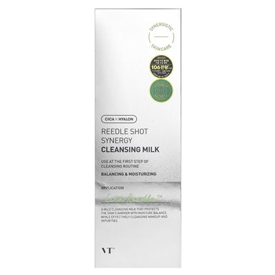 VT Cosmetics, Reedle Shot Synergy, Cleansing Milk, 6,76 Fl Oz (200 ml)