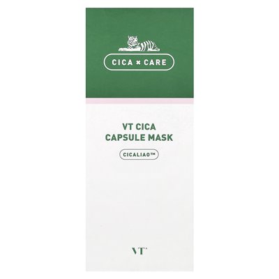 VT Cosmetics, VT CICA Capsule Beauty Mask, 10 Count, (7,5 g) każdy