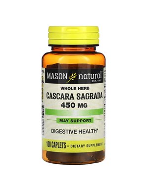 Mason Natural, Cascara Sagrada, 450 mg, 100 kapletów Mason Natural, Cascara Sagrada, 450 mg, 100 kapletów
